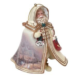Thomas Kinkade Old World Santas Christmas Ornament A Festive Celebration 2004